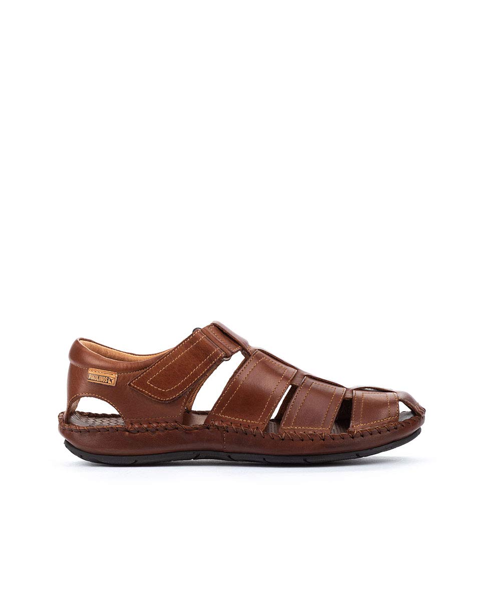 PIKOLINOS Men's Leather Flat Sandals - Comfortable & Stylish Tarifa Design for Casual Wear, Beach, and Summer Outings