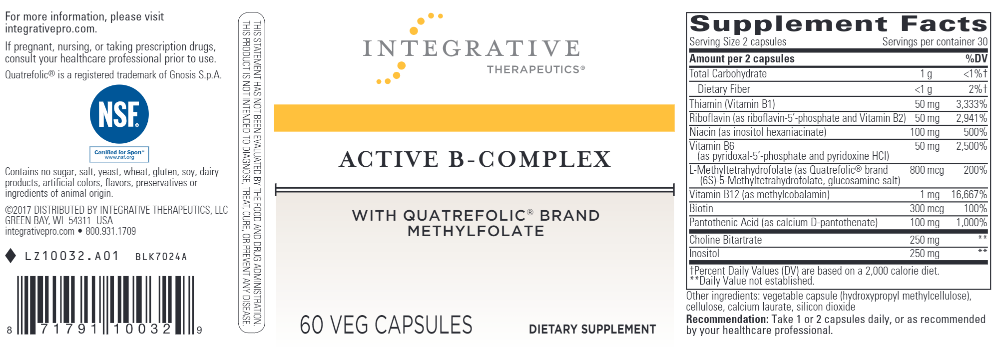 Premium Active B Complex Vitamins - High Potency B12, B6 & Biotin for Energy & Metabolism - Supports Immune Health & Stress Relief - Ideal for Busy Professionals & Active Lifestyles