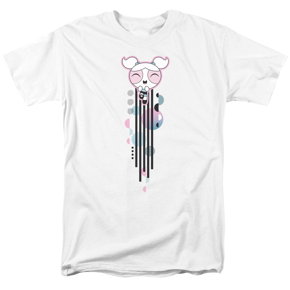 Powerpuff Girls Bubbles Graphic Unisex T-Shirt for Men & Women - Casual Cotton Tee for Cartoon Fans, Cosplay, and Everyday Wear