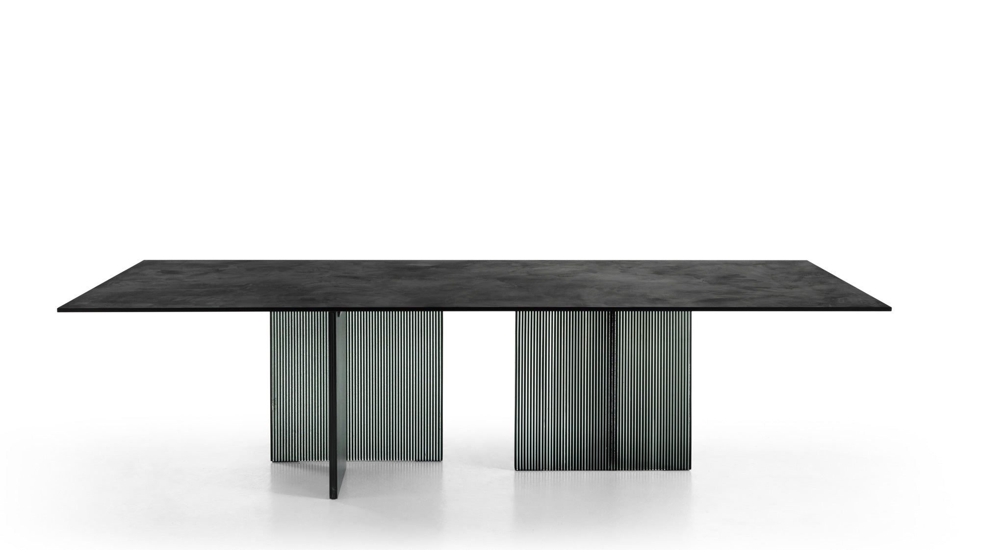 Fiam Big Wave Table - Modern Outdoor Dining Table for Patio, Garden & Backyard - Waterproof & Durable Acacia Wood - Perfect for Entertaining & Al Fresco Dining