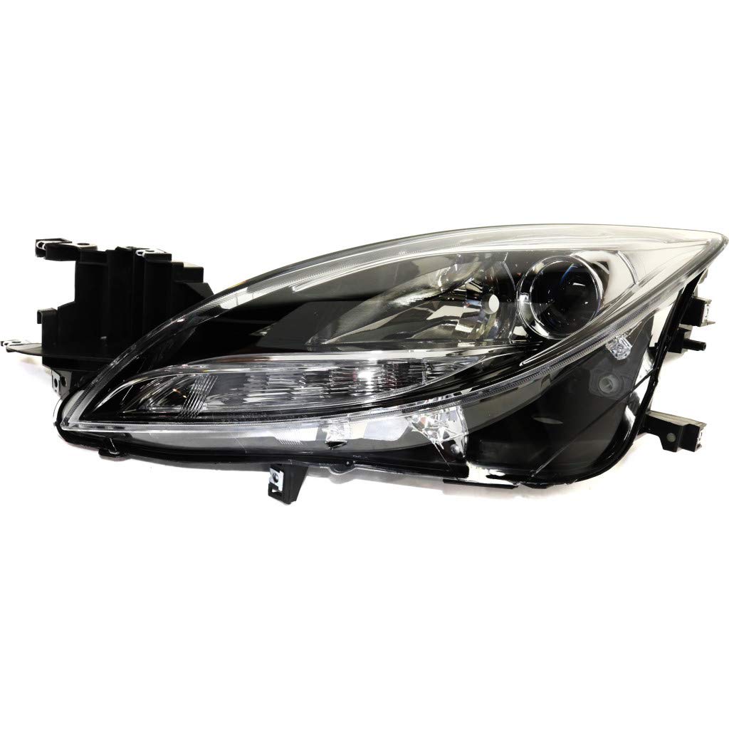 2011-2012-2013 Mazda 6 Driver Side Headlight Assembly - CAPA Certified Replacement for MA2518141/MA2518141C (GEG1510L0E) - Perfect for Night Driving & Auto Repair