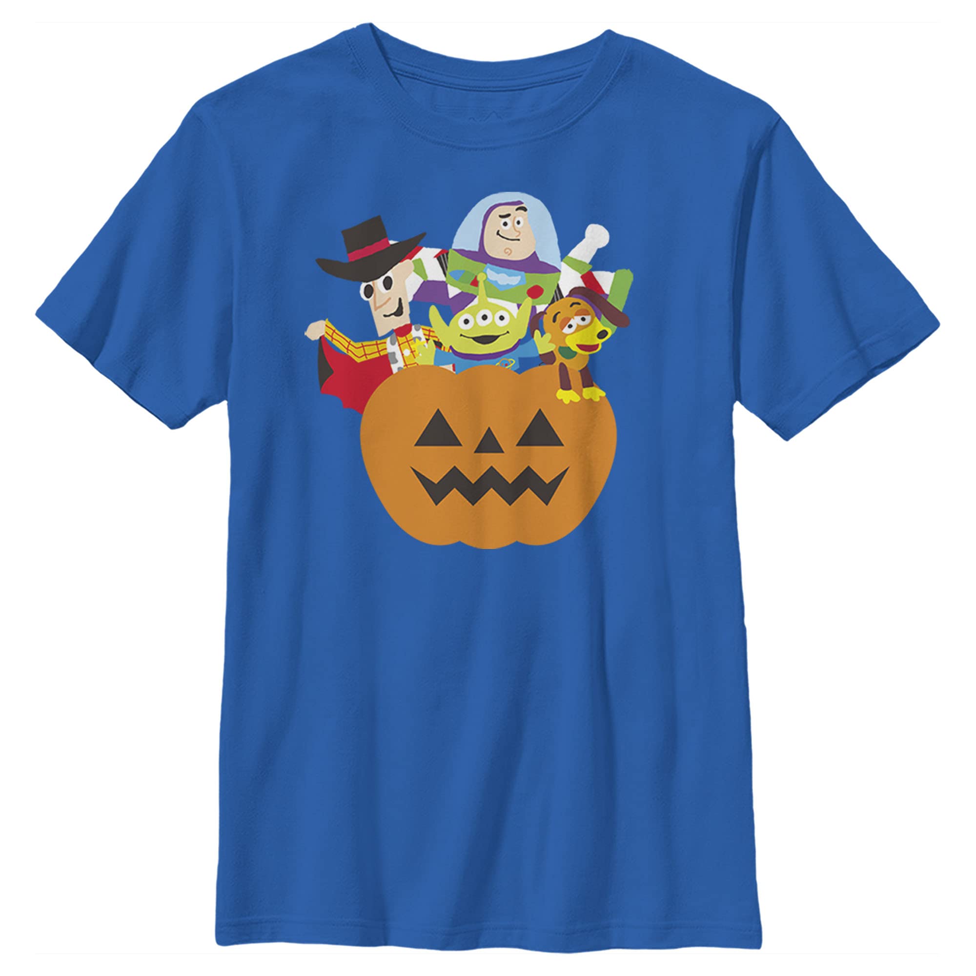 Boys Toy Story Halloween Costume T-Shirt - Cute Buzz Lightyear & Woody Graphic Tee for Kids Dress Up & Trick or Treating