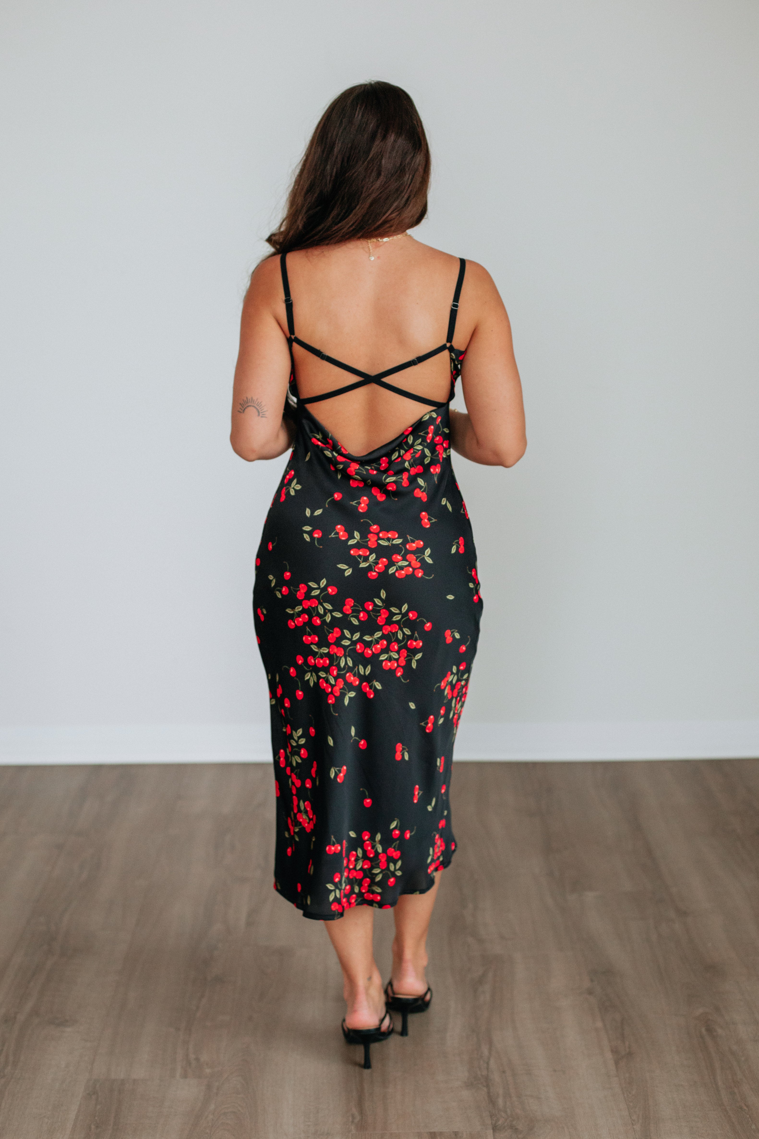 Jaerica Women's Midi Dress - Flowy Summer Casual Dress with Pockets | Perfect for Beach, Vacation & Everyday Wear