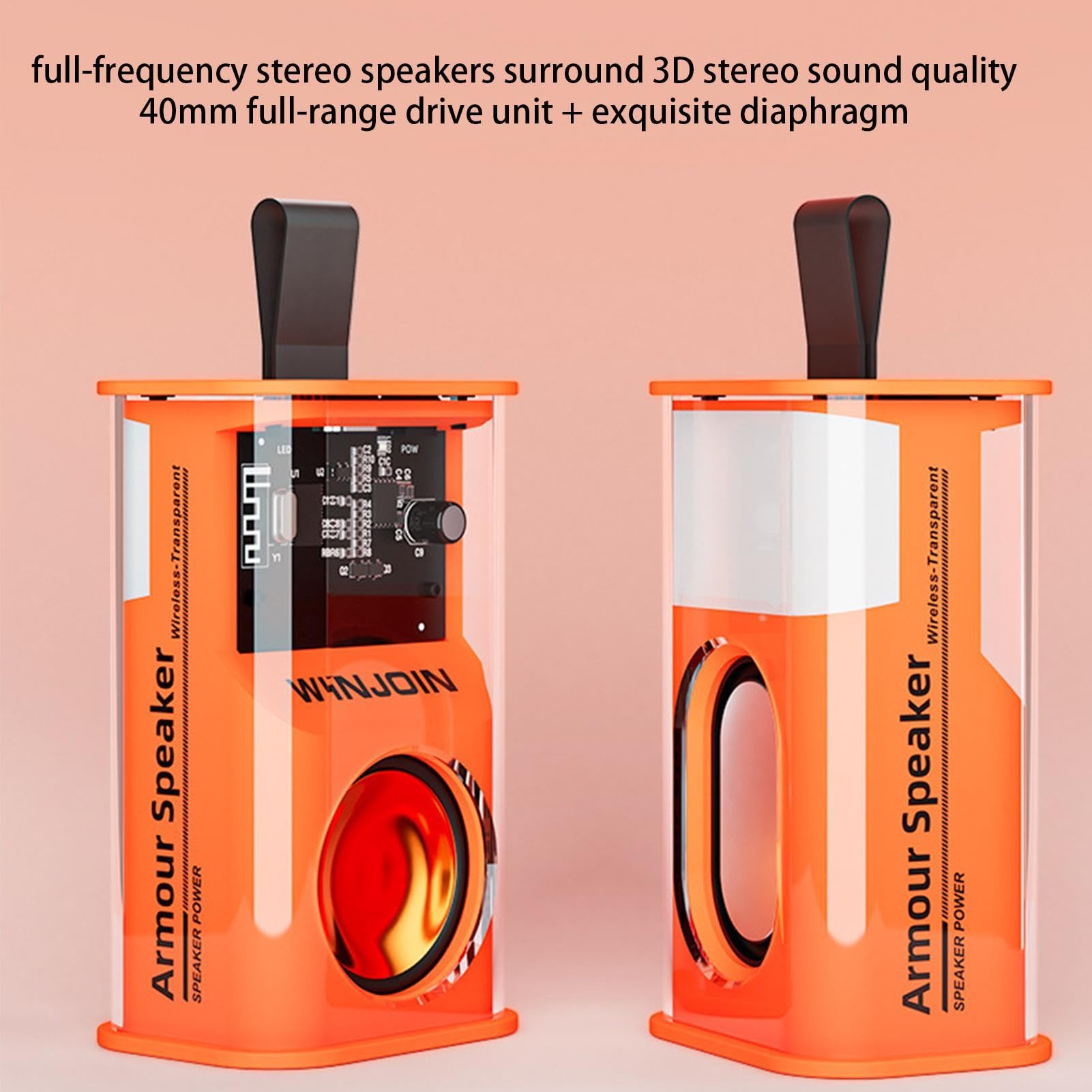 Wireless Outdoor Speaker with LED Lights - Portable Bluetooth Speaker for Home, Party, Birthday & Outdoor Activities | Waterproof, Loud Sound for Camping, Beach, Backyard & Poolside Gatherings