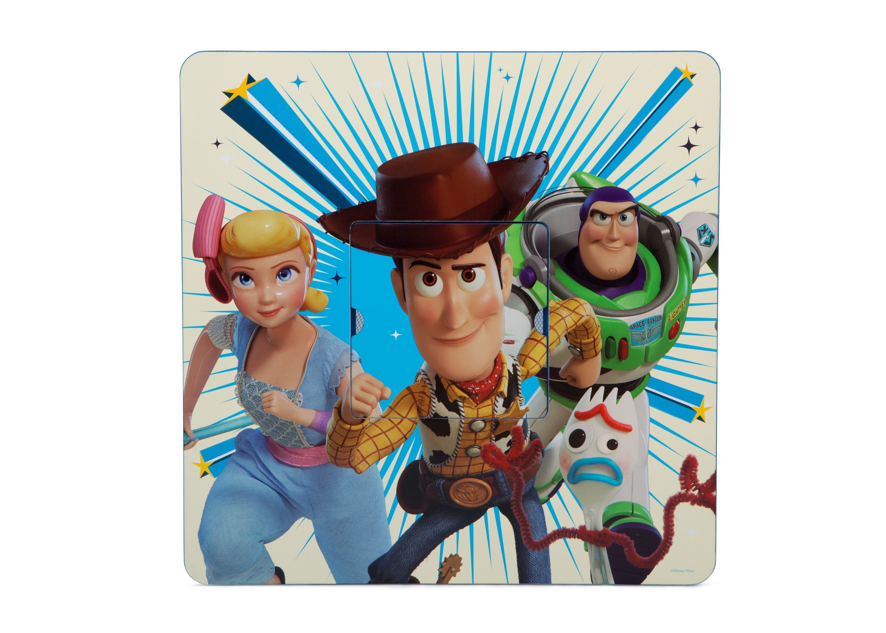 Toy Story 4 Kids Table and Chair Set with Storage by Delta Children - Perfect for Playroom, Preschool & Birthday Gifts