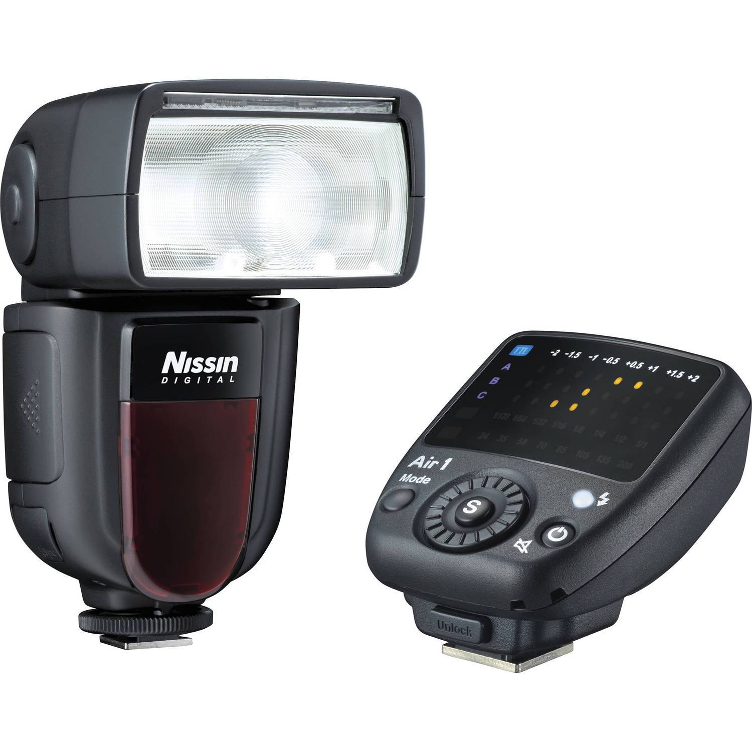 Nissin Air 1 Commander for Nikon DSLR & Mirrorless Cameras - Wireless Flash Trigger for Studio & Outdoor Photography