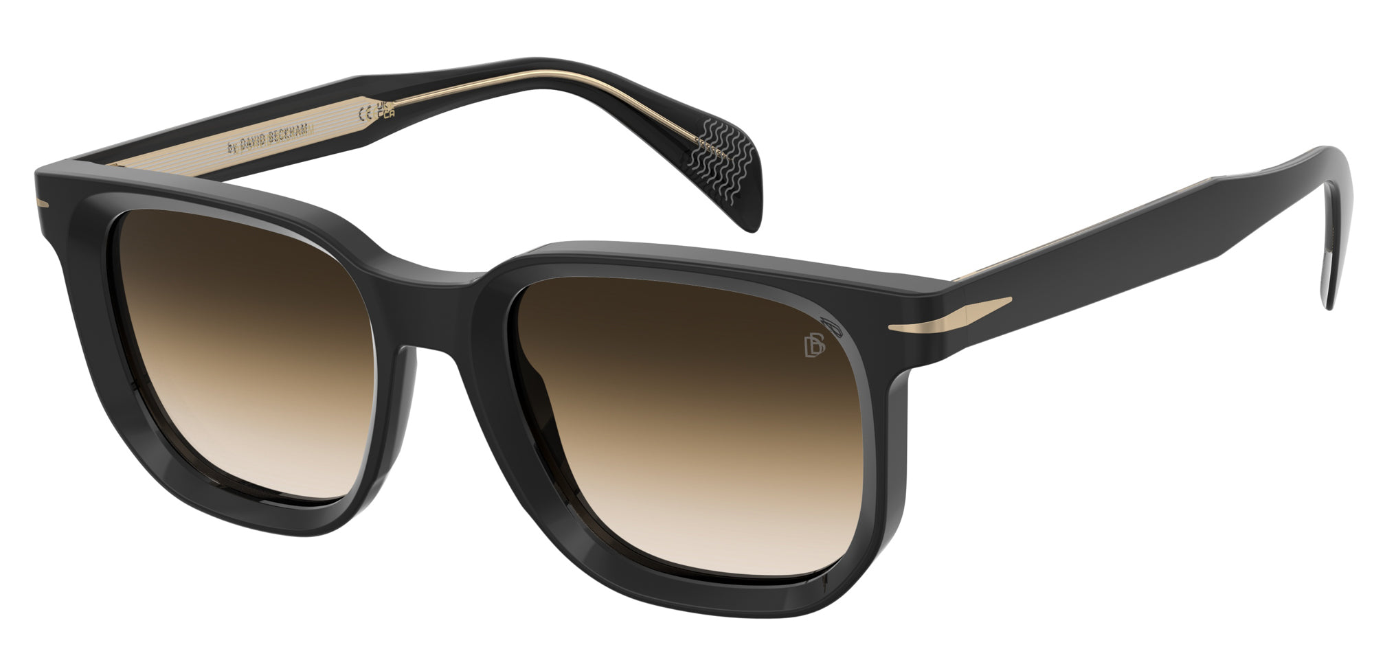 David Beckham DB7133/S Sunglasses - Polarized UV Protection Aviator Style for Men & Women - Perfect for Driving, Travel & Outdoor Activities