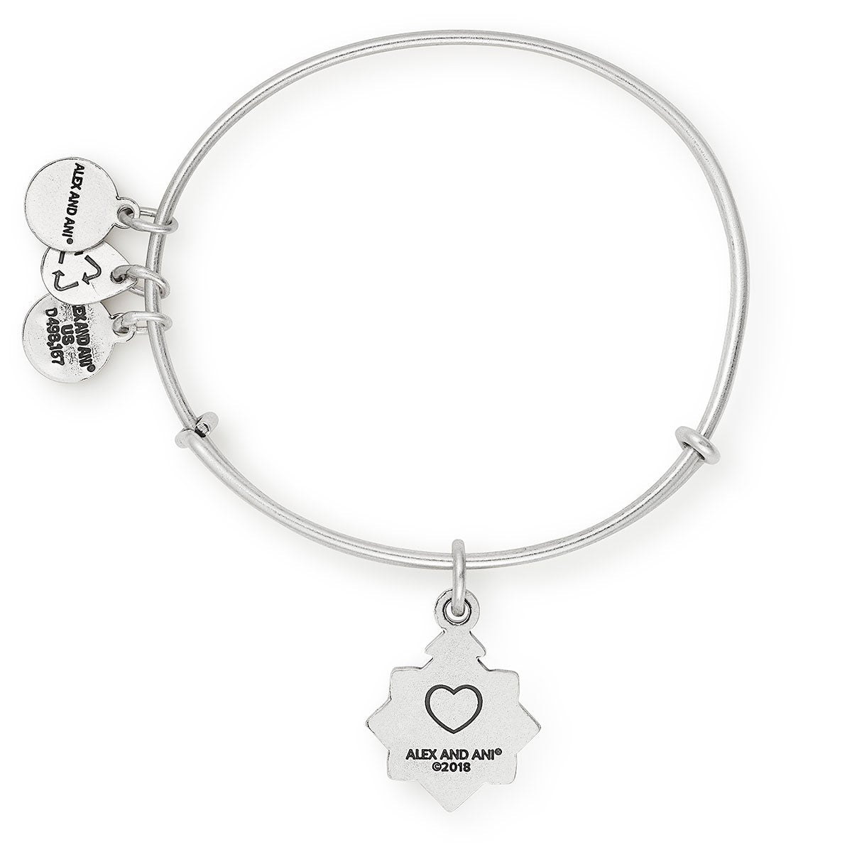 Friend Charm Bangle - Sterling Silver Friendship Bracelet for Women | Perfect Gift for Best Friends, Birthday & Anniversary | Wear Daily or for Special Occasions