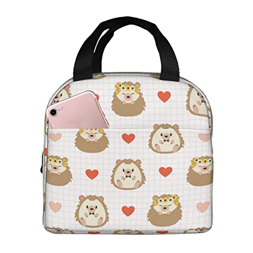 Cute Hedgehog With Heart In Love