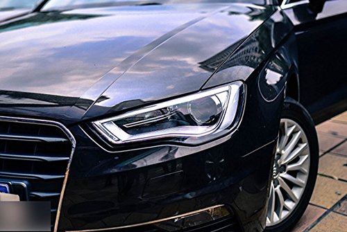 AUDI A3 LED Headlights 2014-2016 - Bi-Xenon HID Kit 4300K for Night Driving