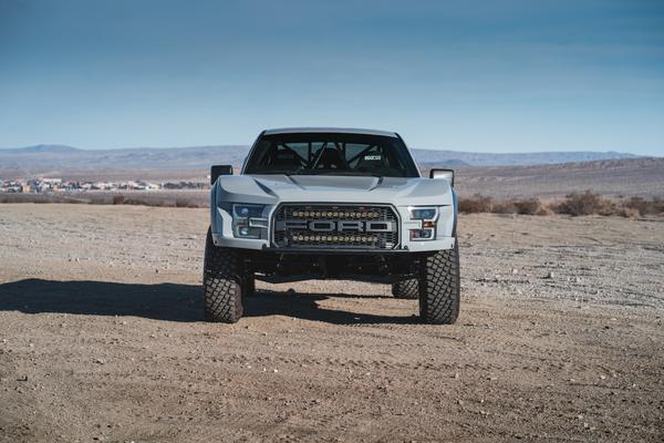 2004-2014 Ford F150 to 2017+ Raptor Luxury Prerunner One Piece Front Bumper - Heavy Duty Off-Road Protection for Truck Adventures & Desert Racing