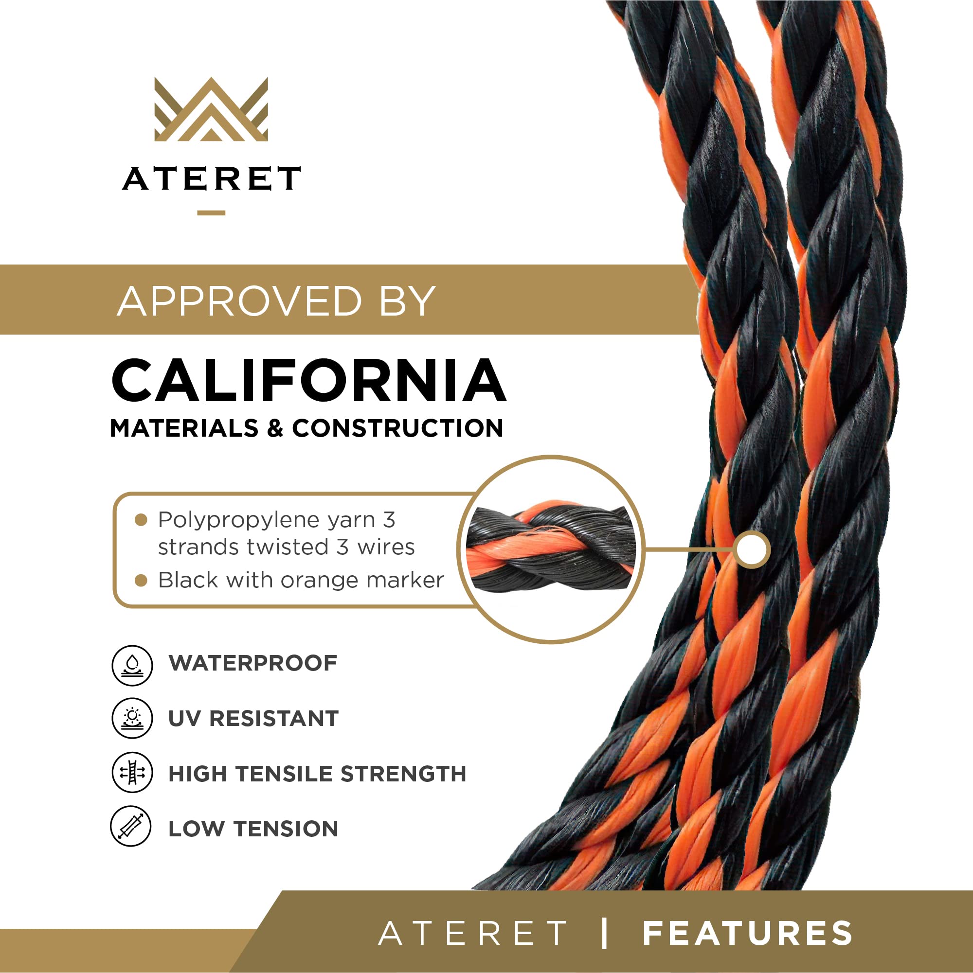 ATERET California Truck Rope - 1