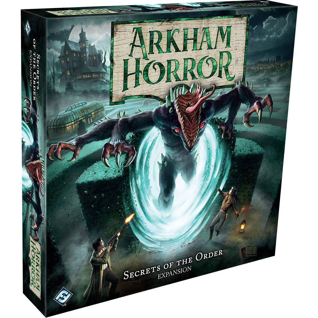 Arkham Horror: Secrets of the Order Expansion Board Game - Horror Mystery Adventure for Game Nights & Thematic Storytelling