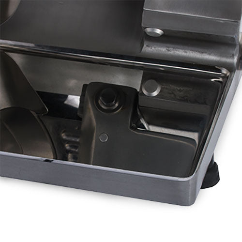 Globe Chefmate GC512 Medium Duty Manual Slicer - 12 Inch Stainless Steel Blade for Deli, Meat & Cheese Cutting | Perfect for Commercial Kitchens & Home Use