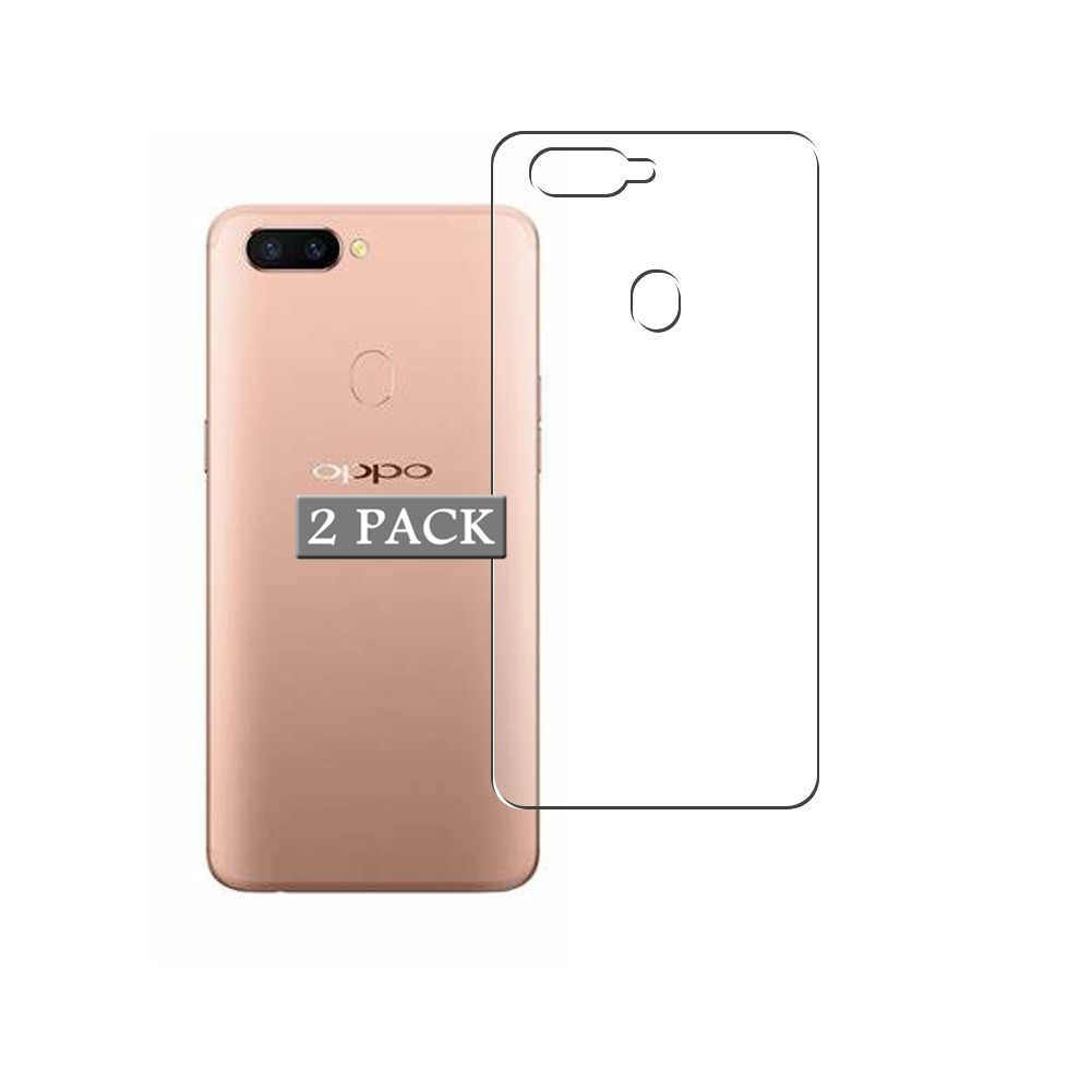 2-Pack Back Protector Film for Oppo R11s - Flexible TPU Guard Cover Skin Sticker | Scratch-Resistant Protection | Not Front Screen Protector | Perfect for Daily Use & Travel Protection