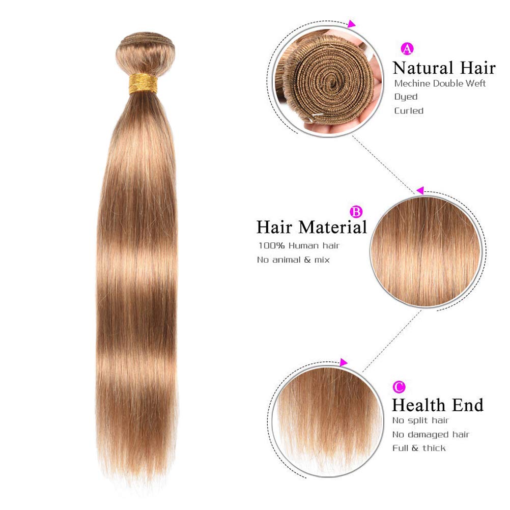 Brazilian Straight Hair Bundles 24