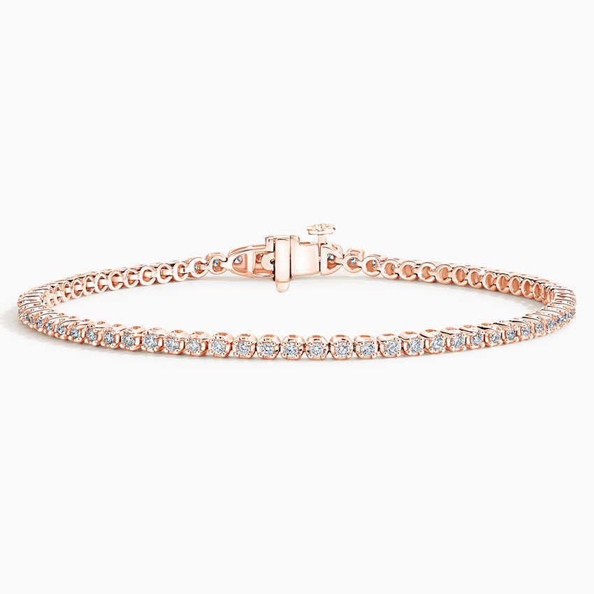 1 ct Diamond Tennis Bracelet for Women - 4 Prong Setting, Elegant & Sparkling Jewelry Gift for Anniversary, Wedding, Party & Special Occasions