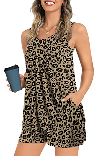POPYOUNG 2 Piece Women's Pajama Sets - Soft Cotton Sleepwear Lounge Set with Pockets for Women | Cozy Nightwear for Sleeping, Lounging & Relaxing at Home