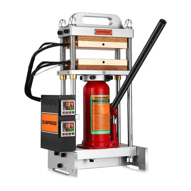 Dabpress 12 Ton Hydraulic Rosin Press Machine for DIY Rosin Extraction - Perfect for Home Use, Cannabis Concentrates, and Essential Oil Making