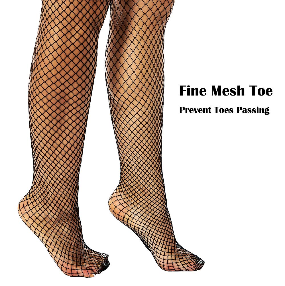 JarseHera Fishnet Thigh High Stockings - Silicone Lace Top Stay-Up Sheer Nylon Hosiery for Women | Perfect for Cosplay, Night Out & Fashion Outfits