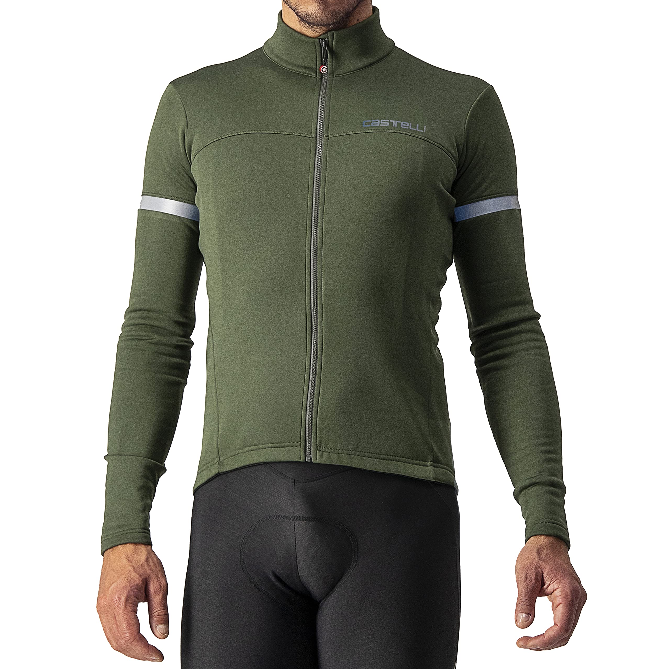 Castelli Cycling Fondo 2 Jersey FZ - Men's & Women's Road & Gravel Bike Jersey - Moisture-Wicking & Breathable Cycling Shirt for Long Distance Rides & Outdoor Adventures