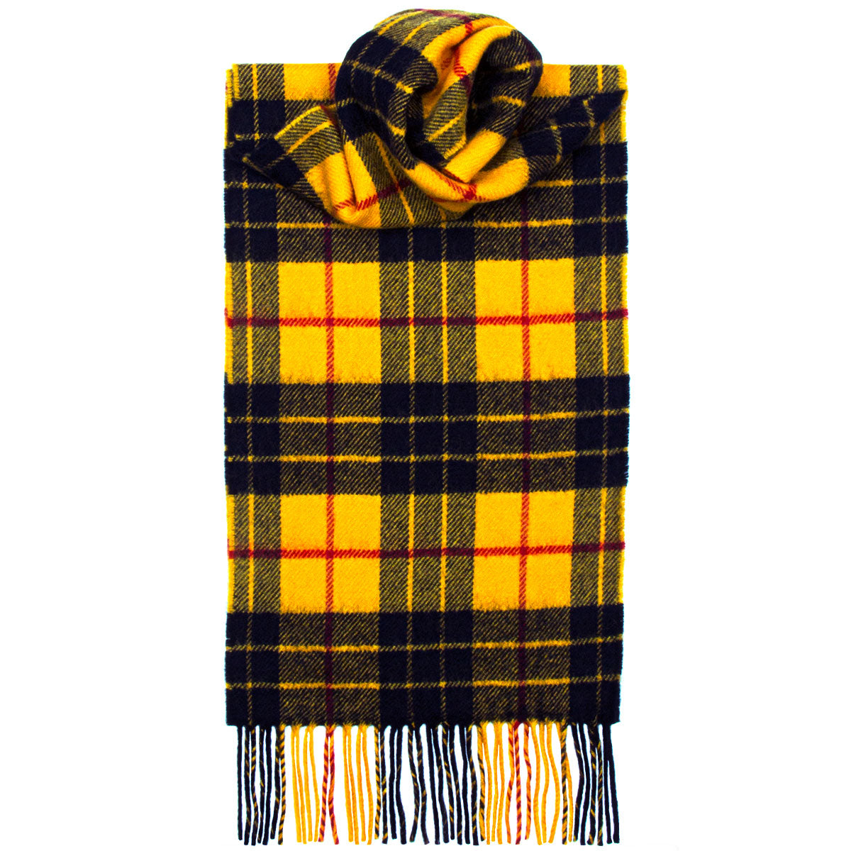 MacLeod Dress Modern Tartan Scarf - Stylish Plaid Wrap for Women, Soft Wool Blend, Perfect for Fall & Winter Fashion, Office, and Outdoor Activities
