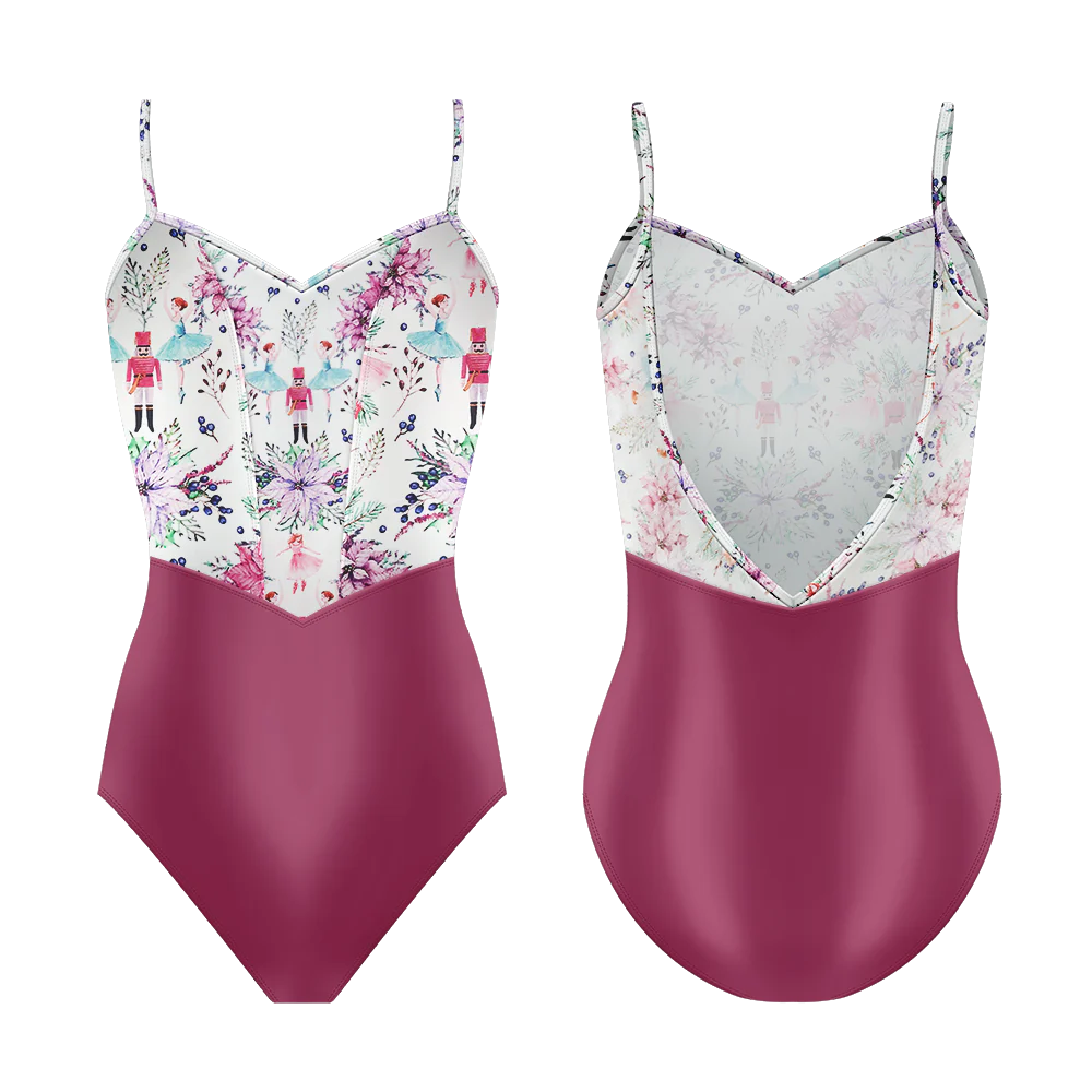 Demi Jardin Girls Ballet Leotard - Nutcracker Costume for Dance Performances & Recitals | Stretchy & Comfortable for Ballet, Gymnastics & Dance Classes