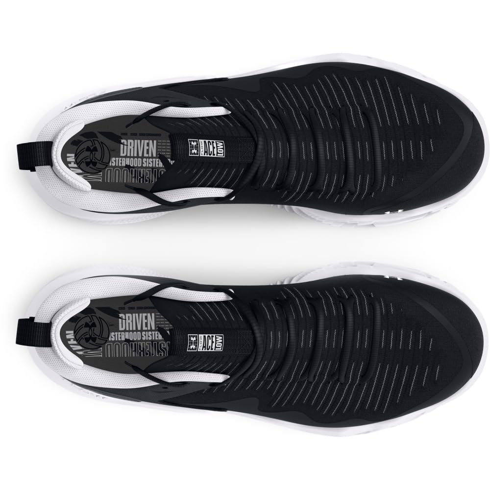 Under Armour Women's Flow Ace Low Volleyball Shoes - Lightweight & Breathable Court Sneakers for Indoor/Outdoor Play | Perfect for Volleyball, Training & Gym Workouts