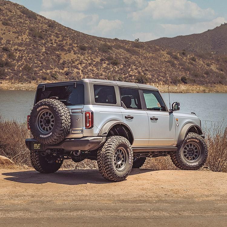 2021-2023 Ford Bronco MagnaFlow Street Series Axle-Back Exhaust System - High Performance Muffler for Off-Road & Street Driving