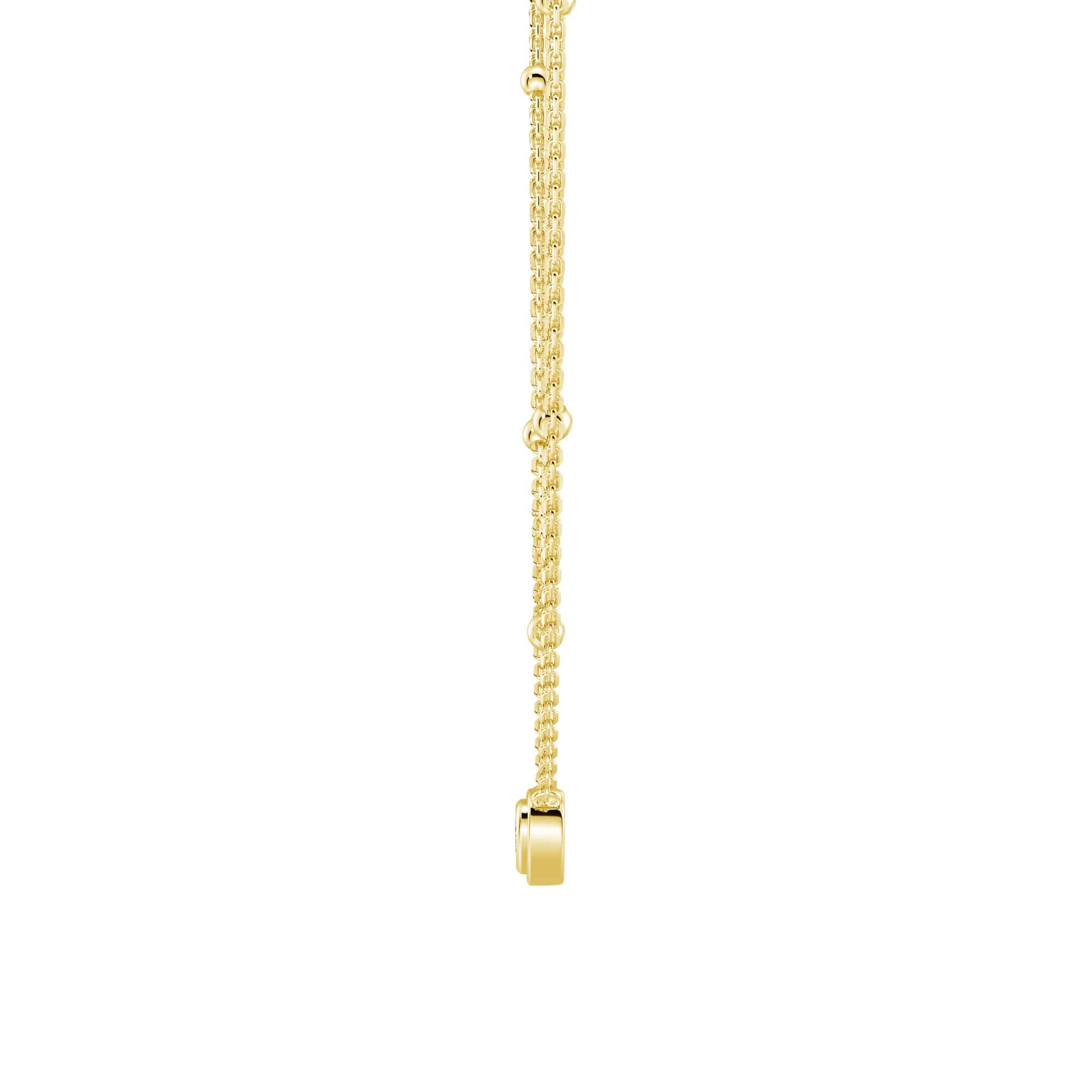 Exquisite Layered Heart Lab-Grown Diamond Necklace for Women | Eco-Friendly & Conflict-Free | Perfect for Anniversaries, Valentine's Day & Special Occasions