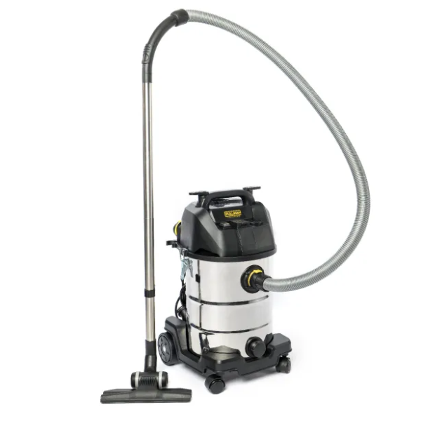 Pullman 30L Wet & Dry Canister Vacuum Cleaner - Powerful Suction for Home, Garage & Workshop Cleaning - Ideal for Hard Floors, Carpets & Liquid Spills