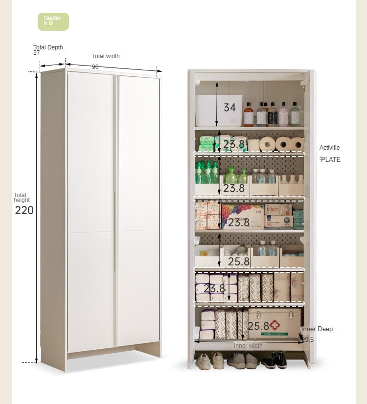 Premium New Zealand Pine Solid Wood Entryway Shoe Cabinet - Stylish Storage for Shoes, Hats & Accessories - Perfect for Hallway, Foyer & Mudroom Organization
