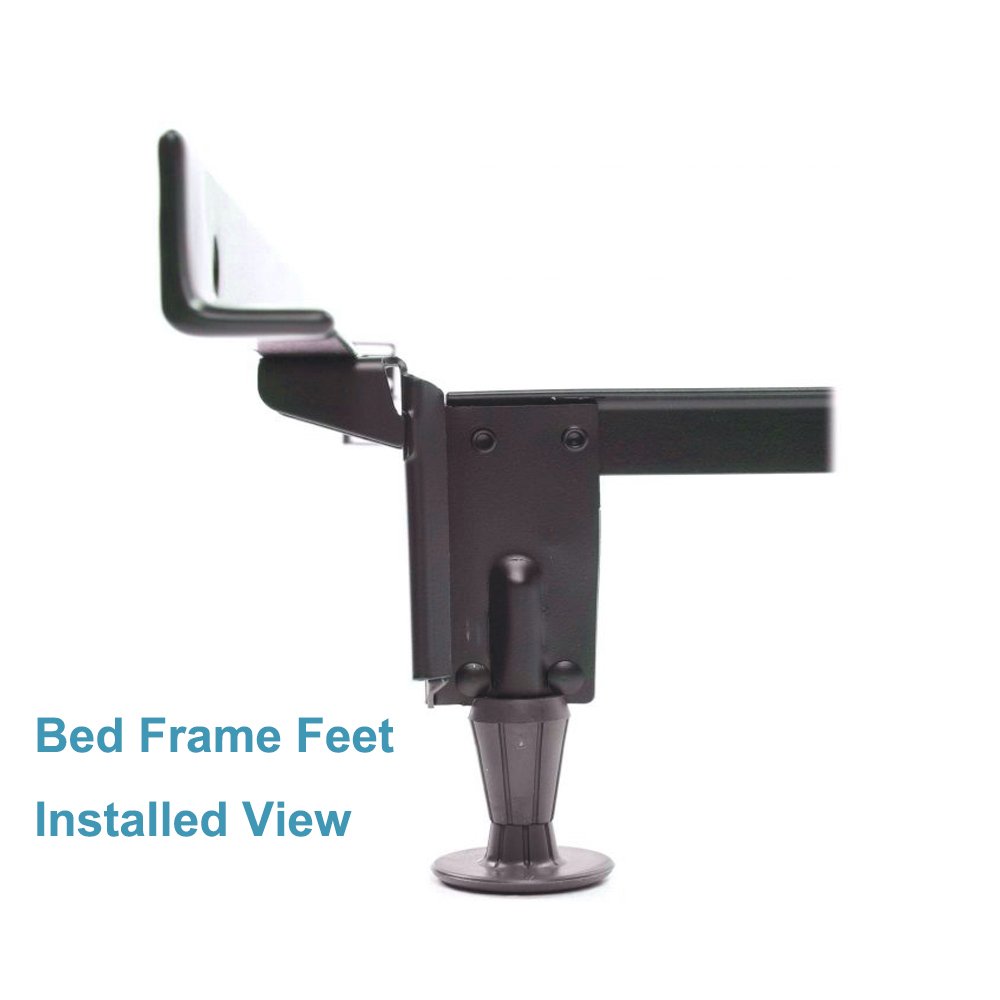 Heavy Duty Bed Frame Feet - Set of 6 for Stability & Anti-Slip - Perfect for Home Furniture Replacement