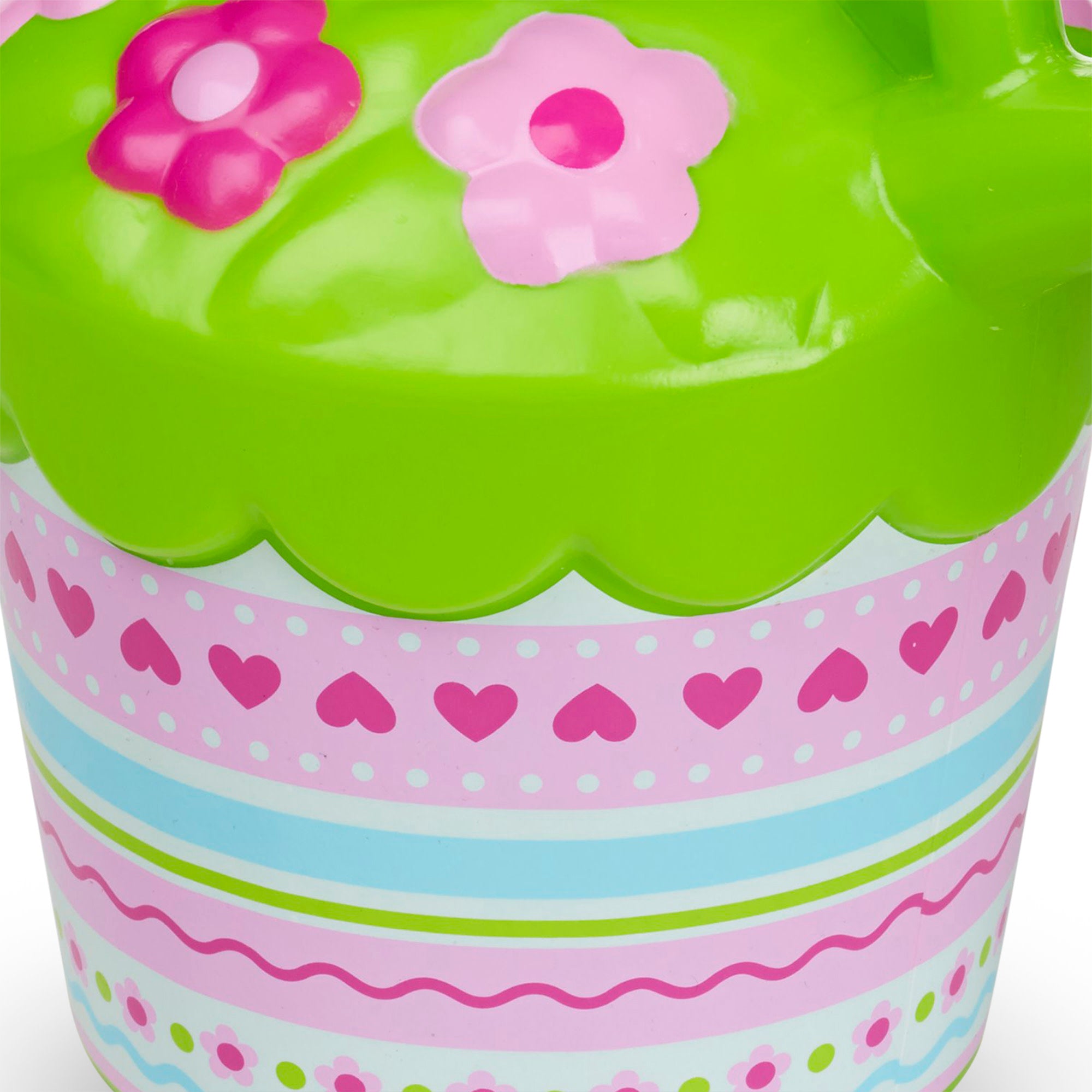 Pretty Petals Watering Can - 1 Gallon Flower Watering Can with Long Spout, Rust-Proof Metal Garden Watering Pot for Indoor & Outdoor Plants - Perfect for Houseplants, Flowers, and Garden Care