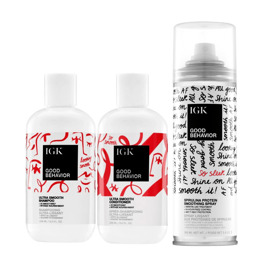 Best Smoothing Spray for Frizzy Hair - Tames Flyaways & Adds Shine - Perfect for Daily Styling & Heat Protection