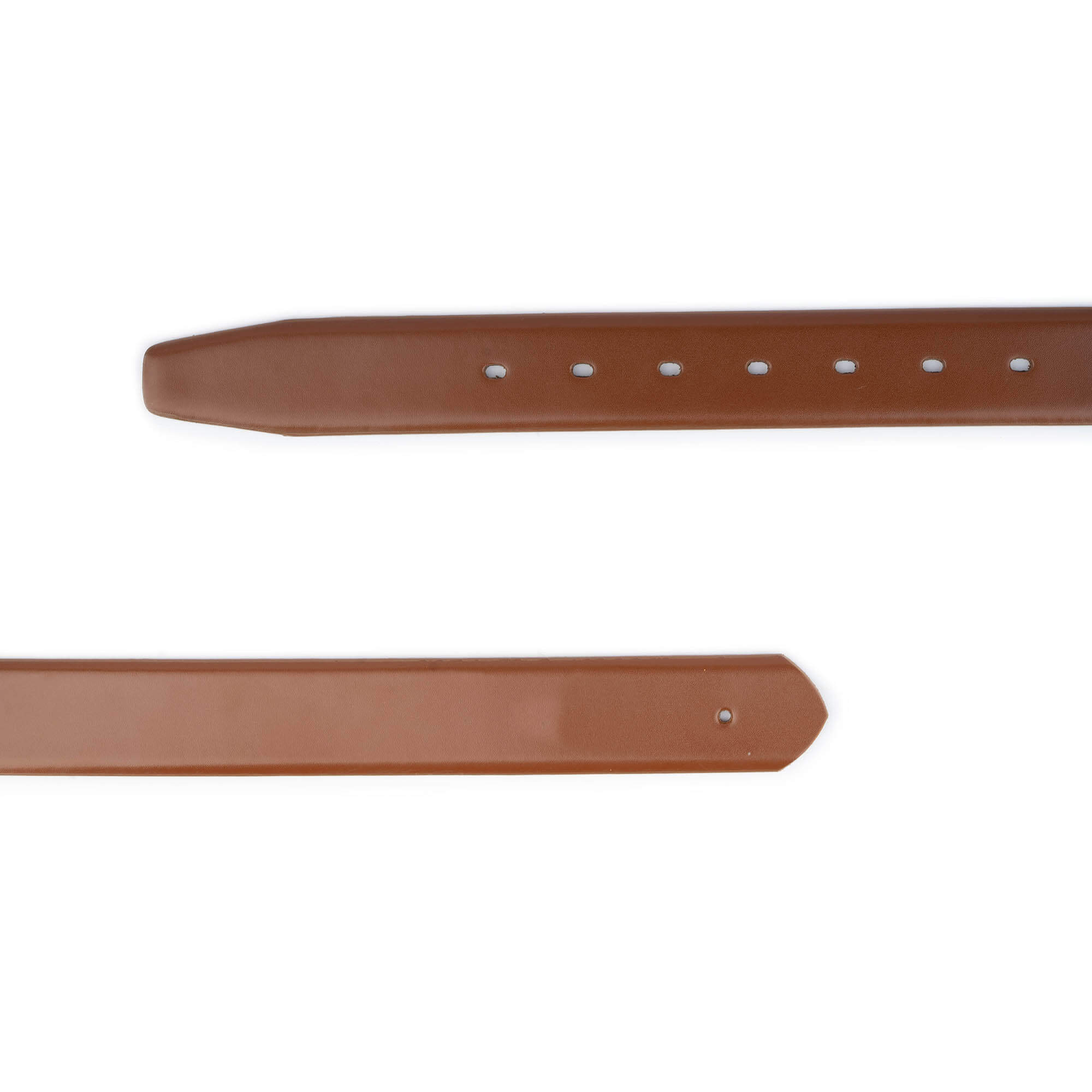 Men's Genuine Leather Light Brown Belt Strap - Replacement for Cartier Buckle - Perfect for Business, Casual & Formal Wear