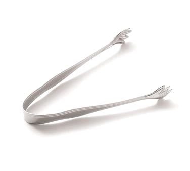 Premium Stainless Steel Ice Tongs for Buffet - Heavy Duty Ice Cube Tongs for Cocktails, Bars, Restaurants & Home Use - Perfect for Serving Drinks, Parties & Catering Events