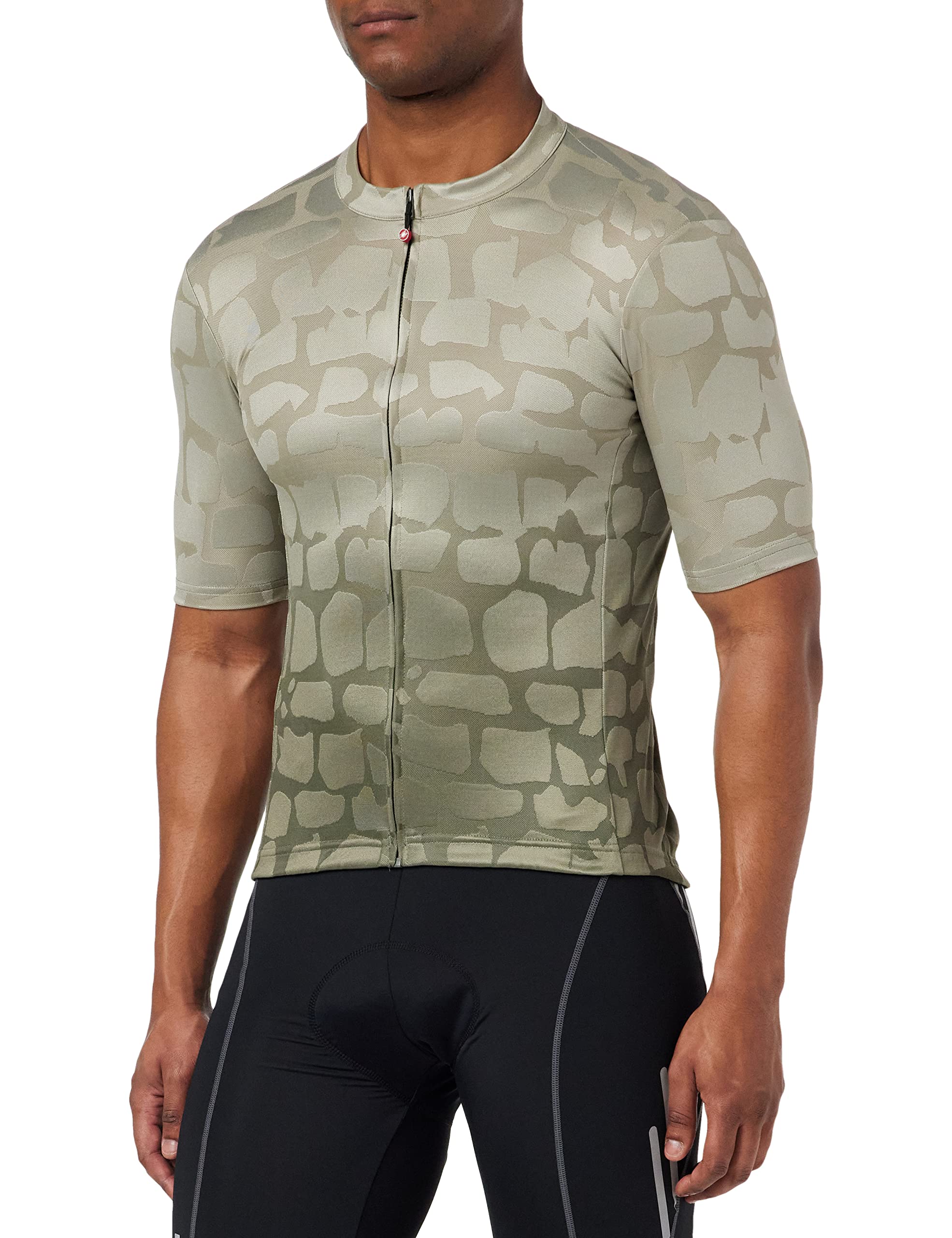 Castelli Men's Pave Cycling Jersey - High Performance Bike Shirt for Road Cycling & Training - Breathable & Moisture Wicking for Comfortable Rides
