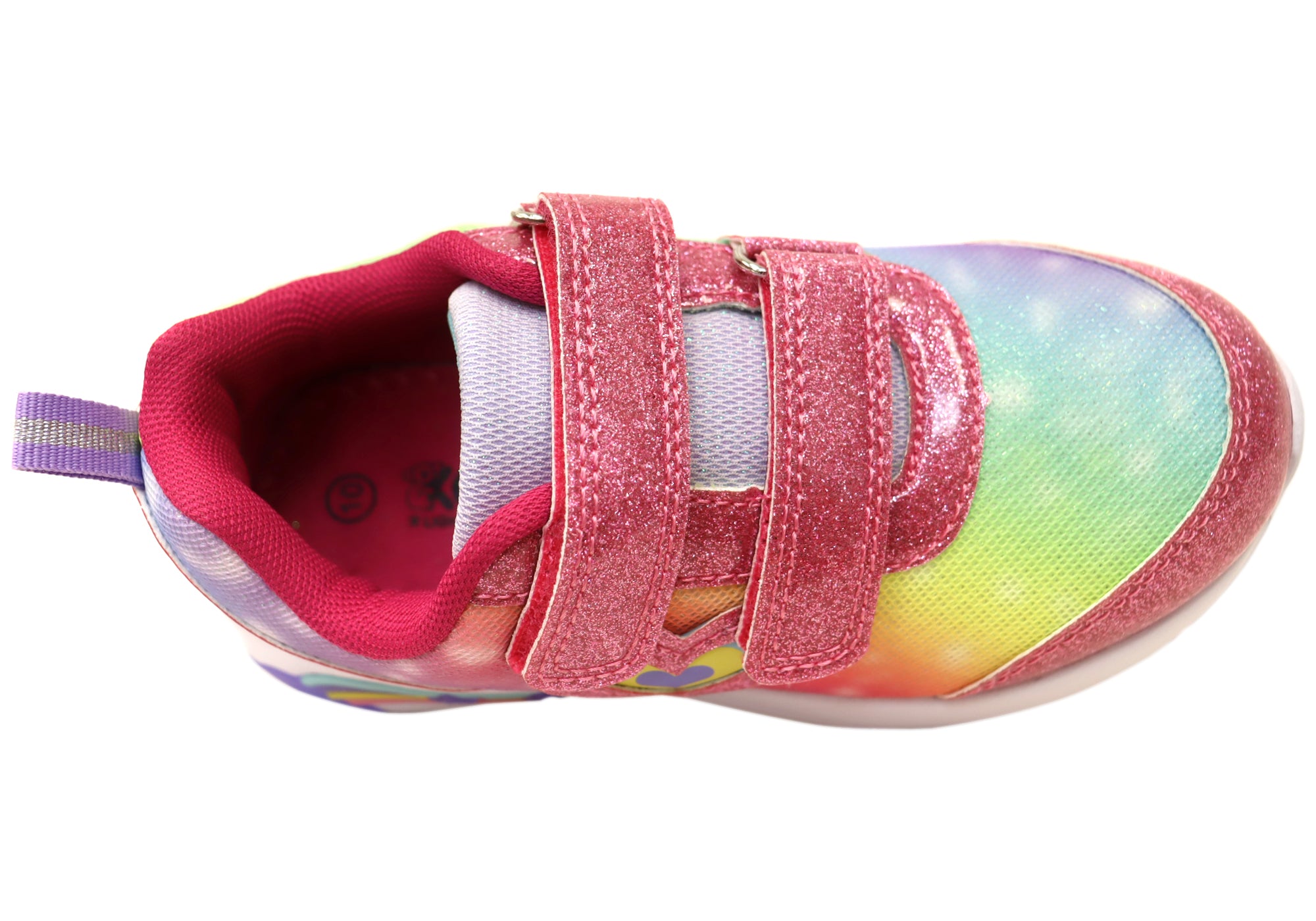 Koala Lights Jennie LED Light Up Shoes for Girls - Comfortable Kids Sneakers with Flashing Lights - Perfect for Running, Walking, and Nighttime Play