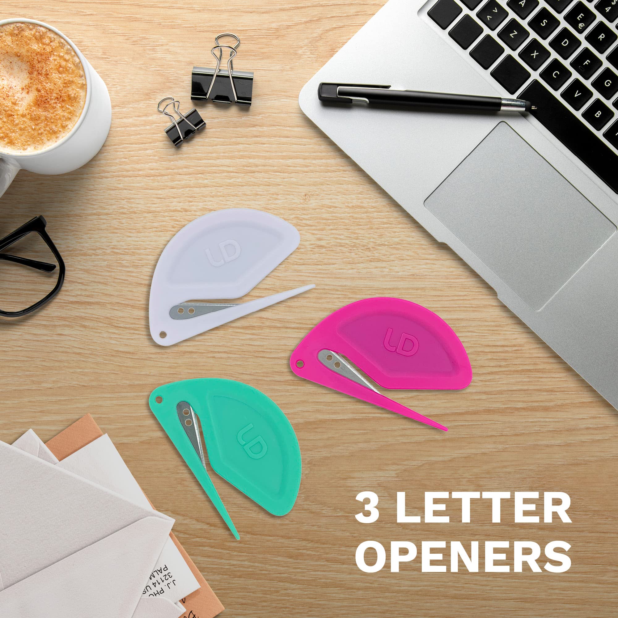 Magnetic Letter Openers - Trendy Desk Organizers for Mail & Office Use