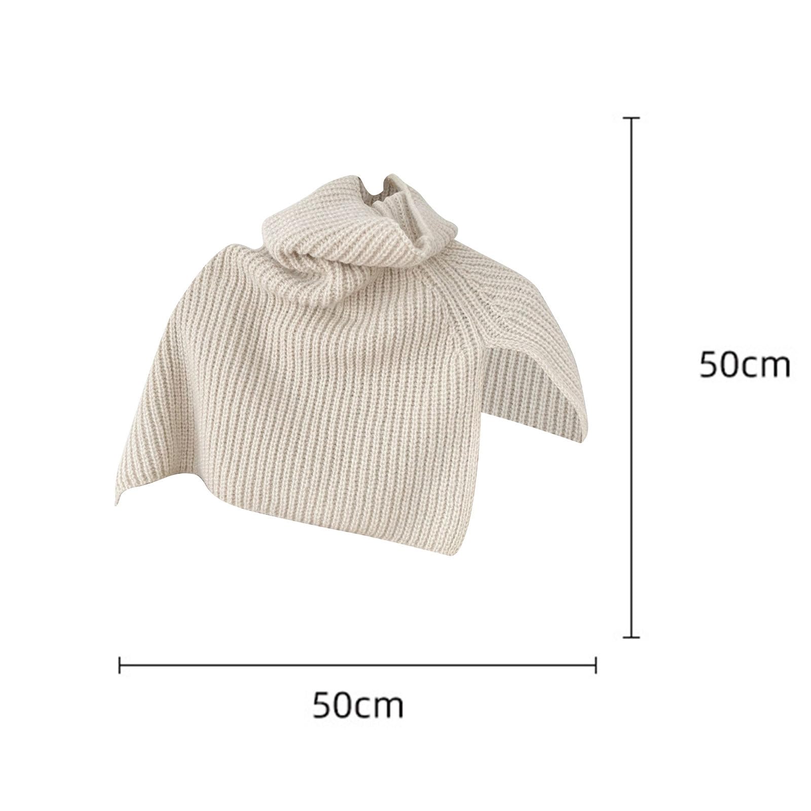 Premium Soft Winter Scarf for Men & Women - Warm Knitted Circle Shawl Wrap - Cozy Fashion Accessory for Cold Weather, Outdoor Activities & Holiday Gifts