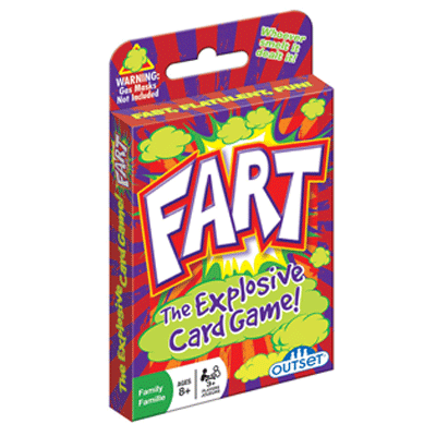 100 Fart Card Game - Hilarious Party Game for Kids & Adults - Perfect for Family Gatherings, Game Nights & Icebreakers