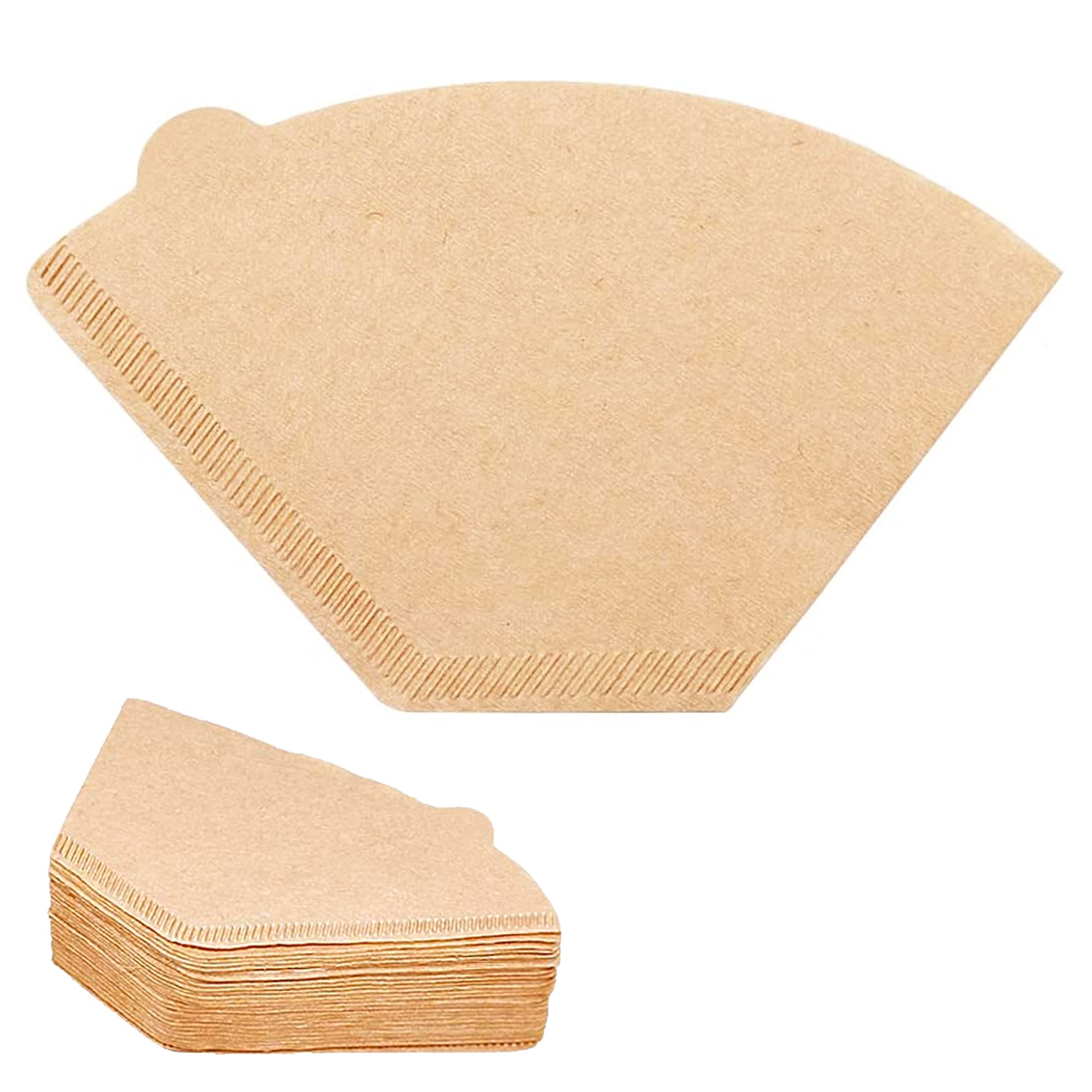 Premium Unbleached #2 Cone Paper Coffee Filters (200 Count) - Eco-Friendly 4-8 Cup Brewing for Drip Coffee Makers + Free 1oz Scoop | Perfect for Home, Office & Camping Use