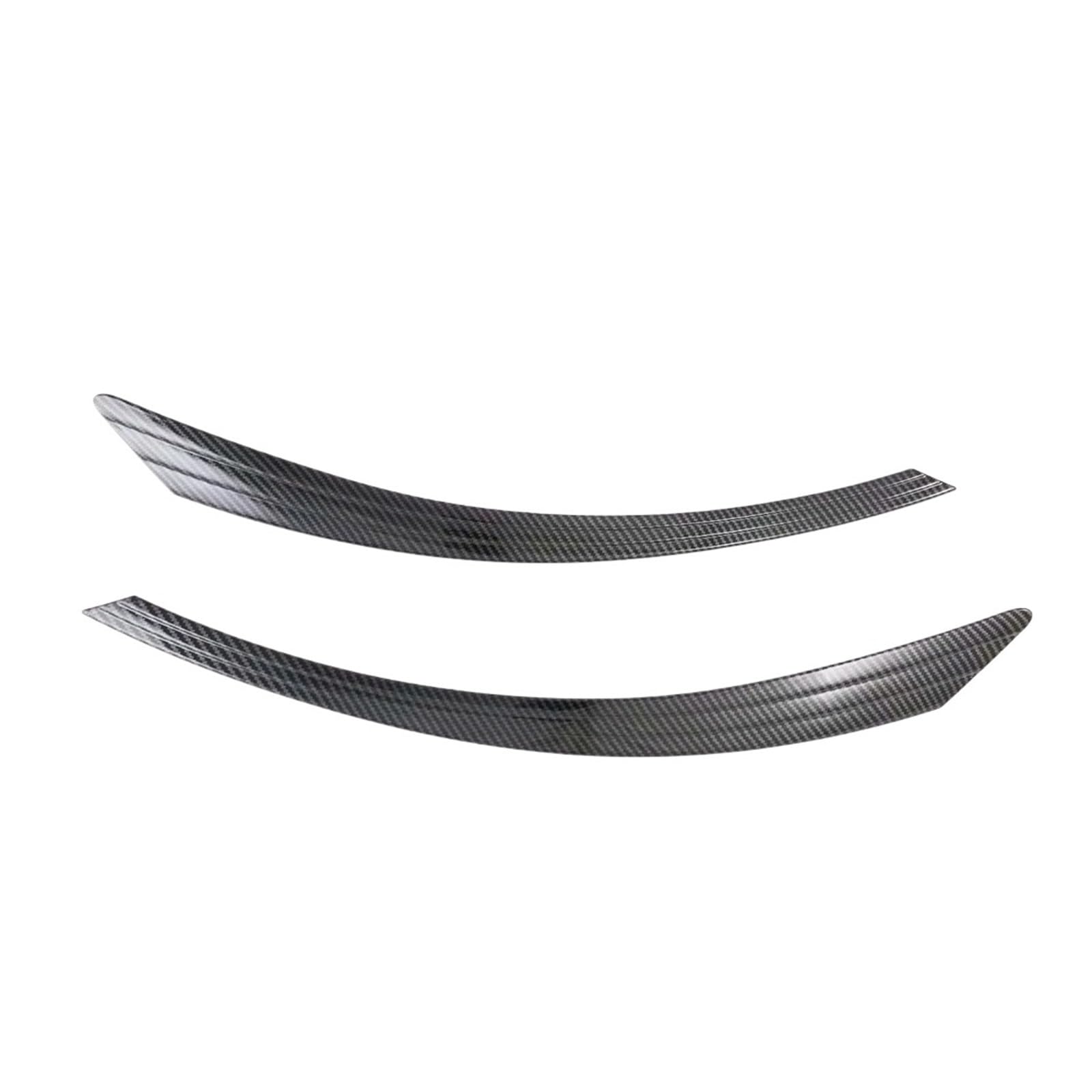 Fit for Hyundai Sonata 2020-2023 Front Headlight Cover Trim - Carbon Fiber Style Eyebrow Eyelid Strip - Durable Car Accessories for Enhanced Style & Protection - Perfect for Night Driving & Custom Car Mods