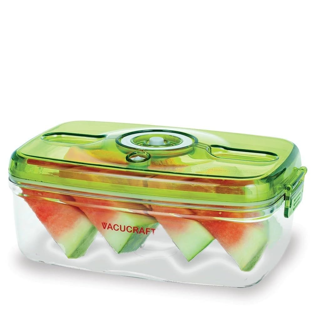 Airtight Plastic Food Storage Containers with Lids - 3 Pack Rectangle BPA-Free Containers for Vegetables, Fruits, Meals & Leftovers | Leakproof & Stackable | Perfect for Kitchen, Pantry, Meal Prep & Lunch Box Organization