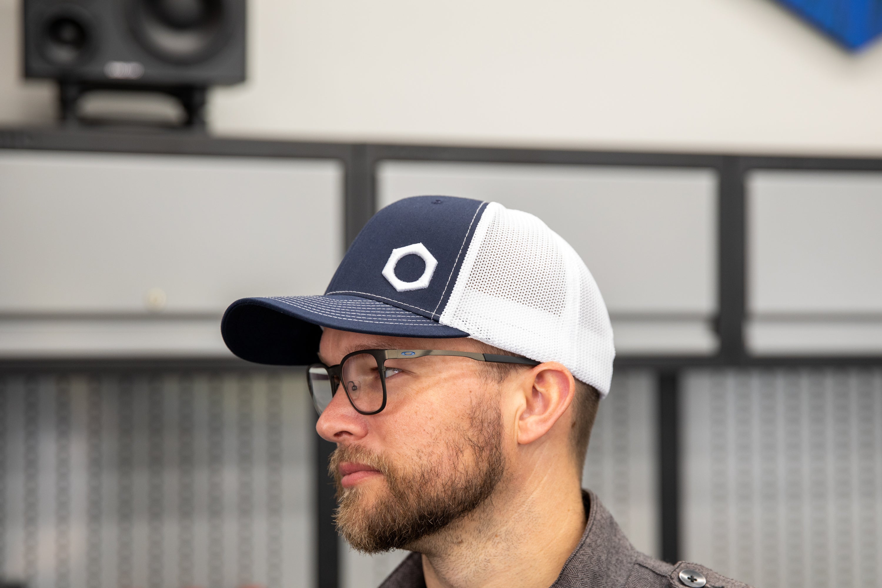 Obsessed Garage Raised Hex Hat Snapback Cap - Stylish Adjustable Dad Hat for Men & Women | Perfect for Outdoor Activities, Sports, and Casual Wear