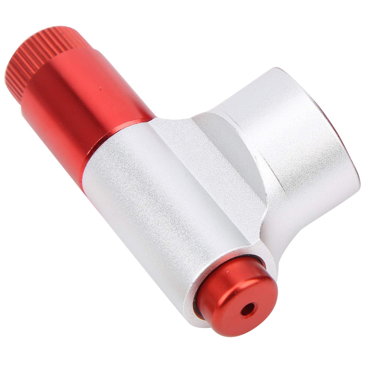 Shanrya Aluminum Alloy CO2 Bike Tire Inflator Head - Universal Durable Pump for Mountain & Road Bikes - Perfect for Cycling, Outdoor Adventures & Emergency Tire Repairs