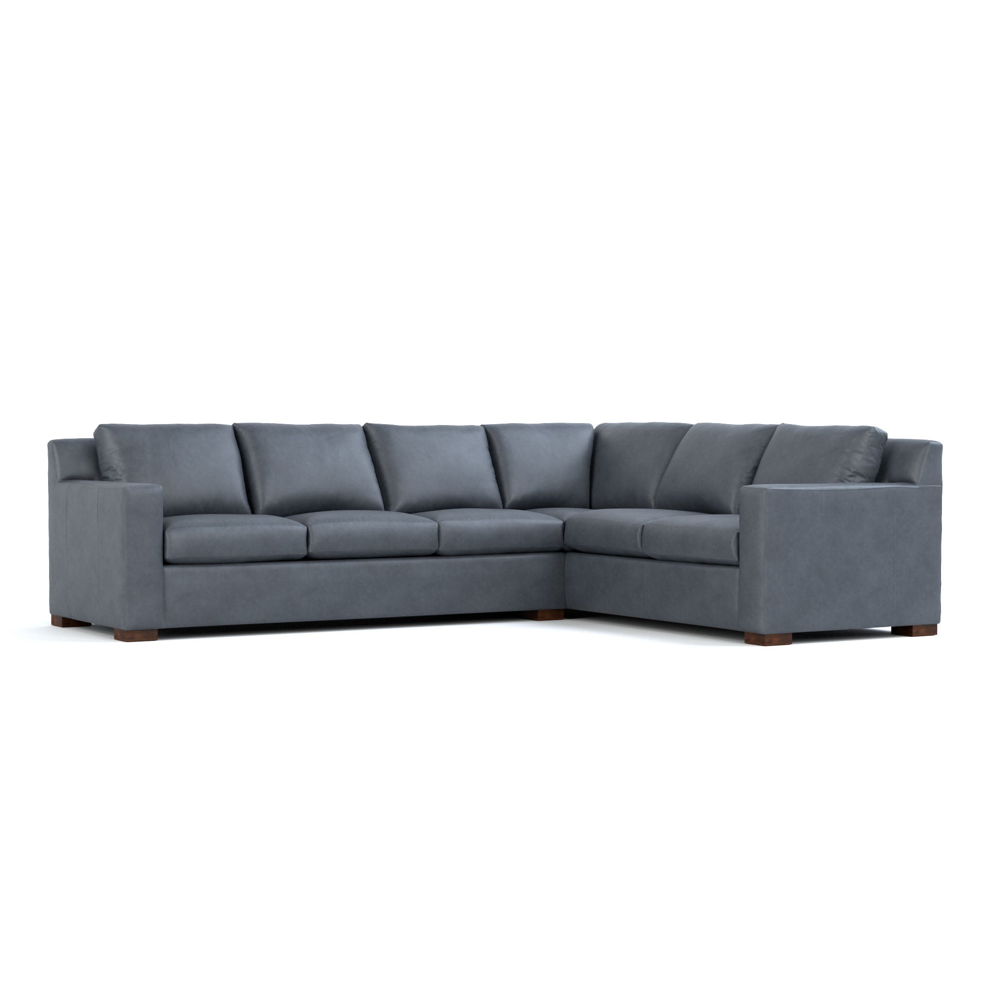 Keene Sectional Sofa - Modern L-Shaped Couch with Reversible Chaise, Soft Fabric Upholstery for Living Room, Family Room & Home Theater Comfort