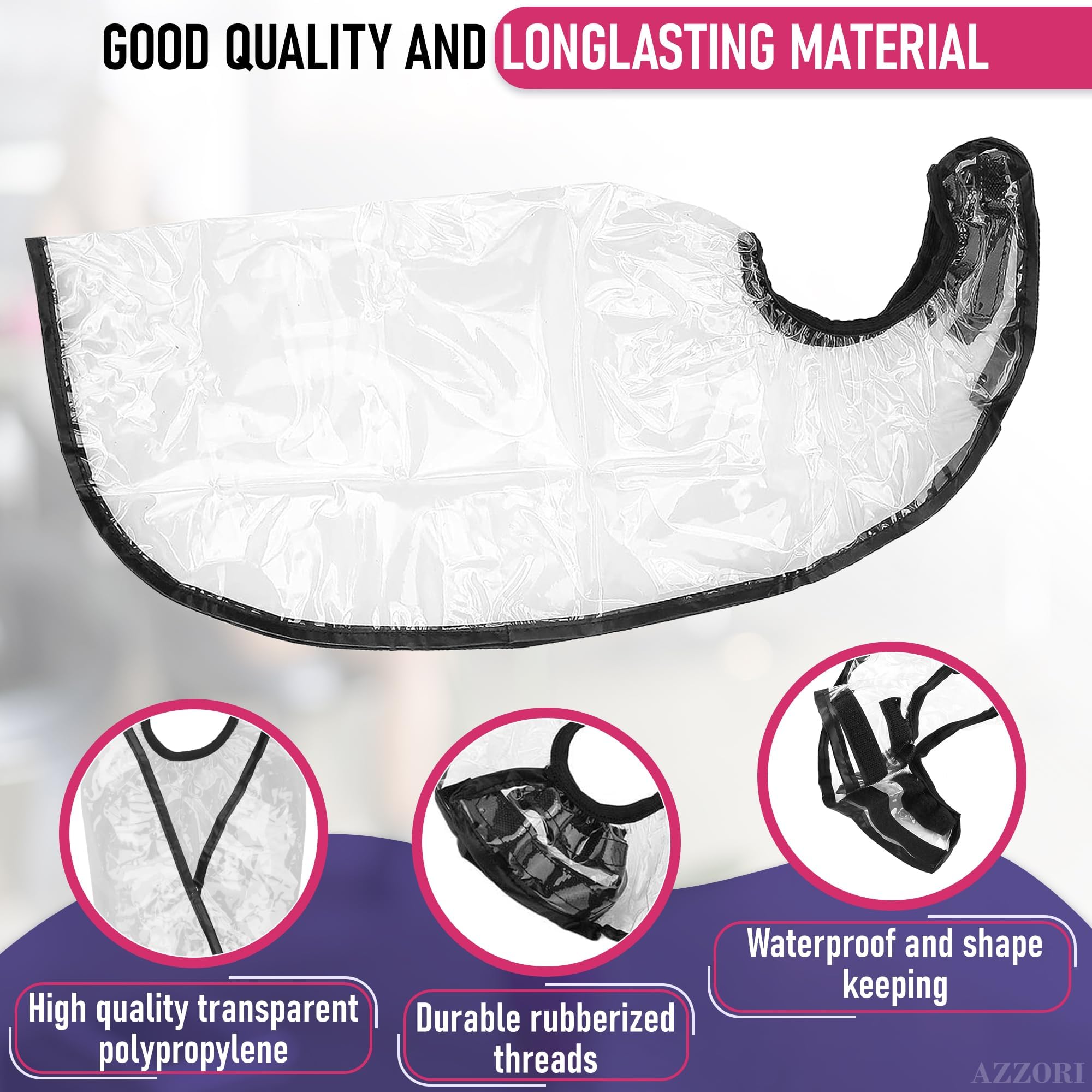 Elderly Hair Washing Funnel - Shampoo Cap for Seniors with Soft Silicone Rim | Home Shower & Sink Hair Wash Tray for Bedridden & Disabled Care | Non-Slip Bathing Aid for Easy Hair Care