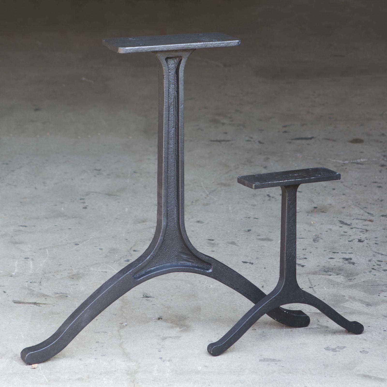 YW CL 015 405MM Wishbone Table Legs - 1 Pair for Bench or Coffee Table - Sturdy Metal Furniture Legs for DIY Home Decor & Office Furniture Projects